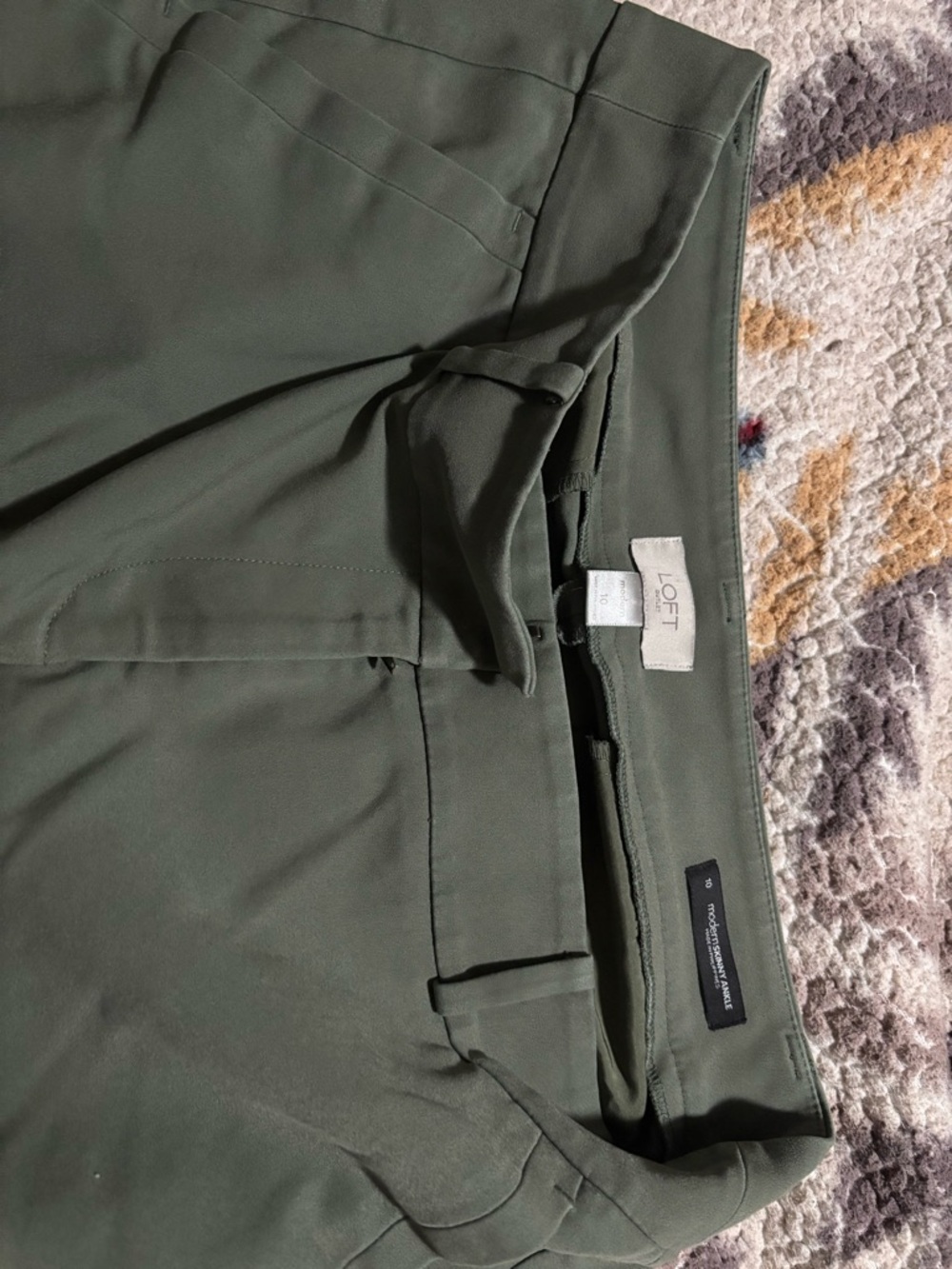 LOFT Olive Green Men’s Chinos